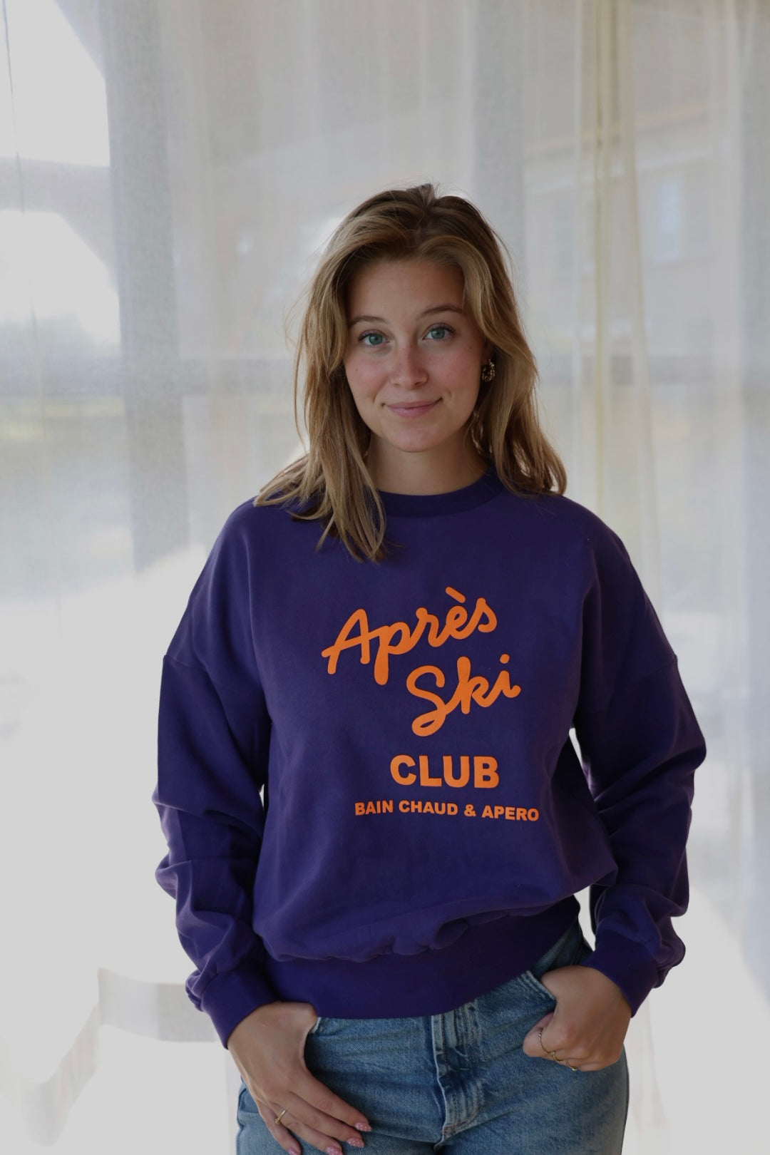 Apres Ski Club Sweater Purple