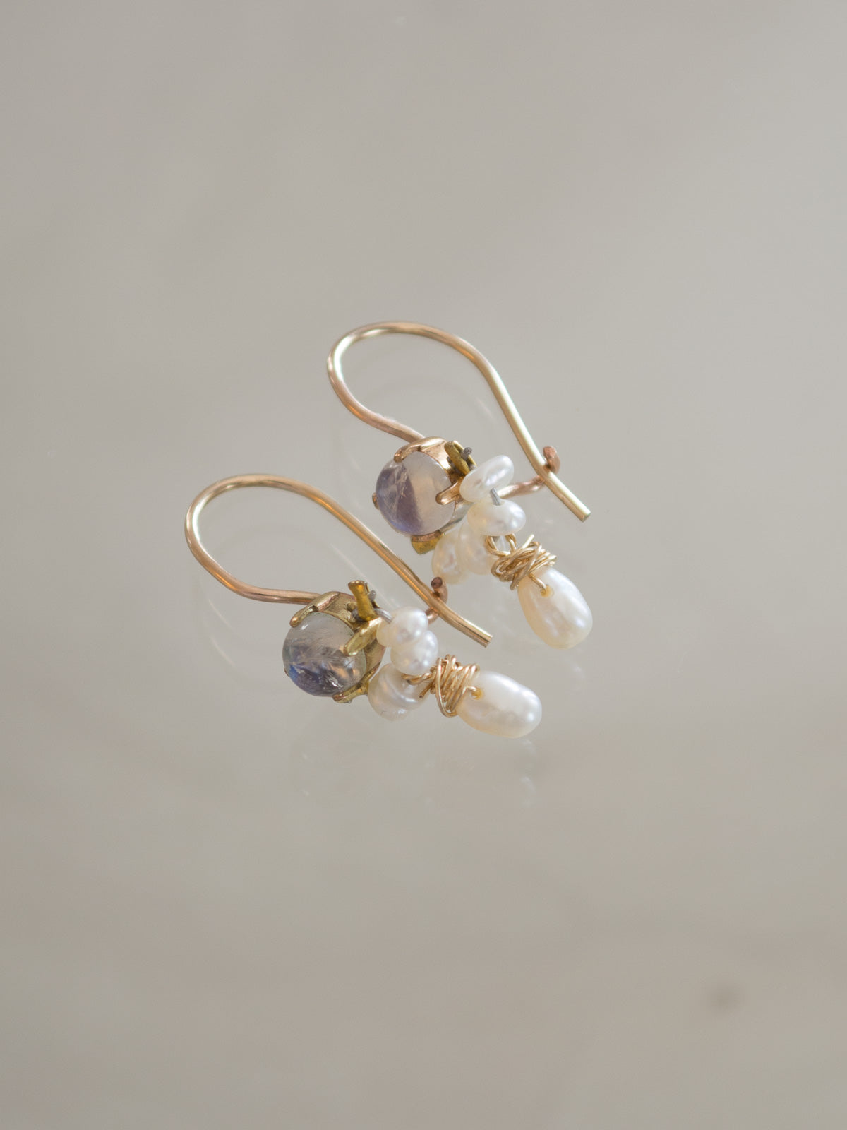 Dancer Moonstone Earrings