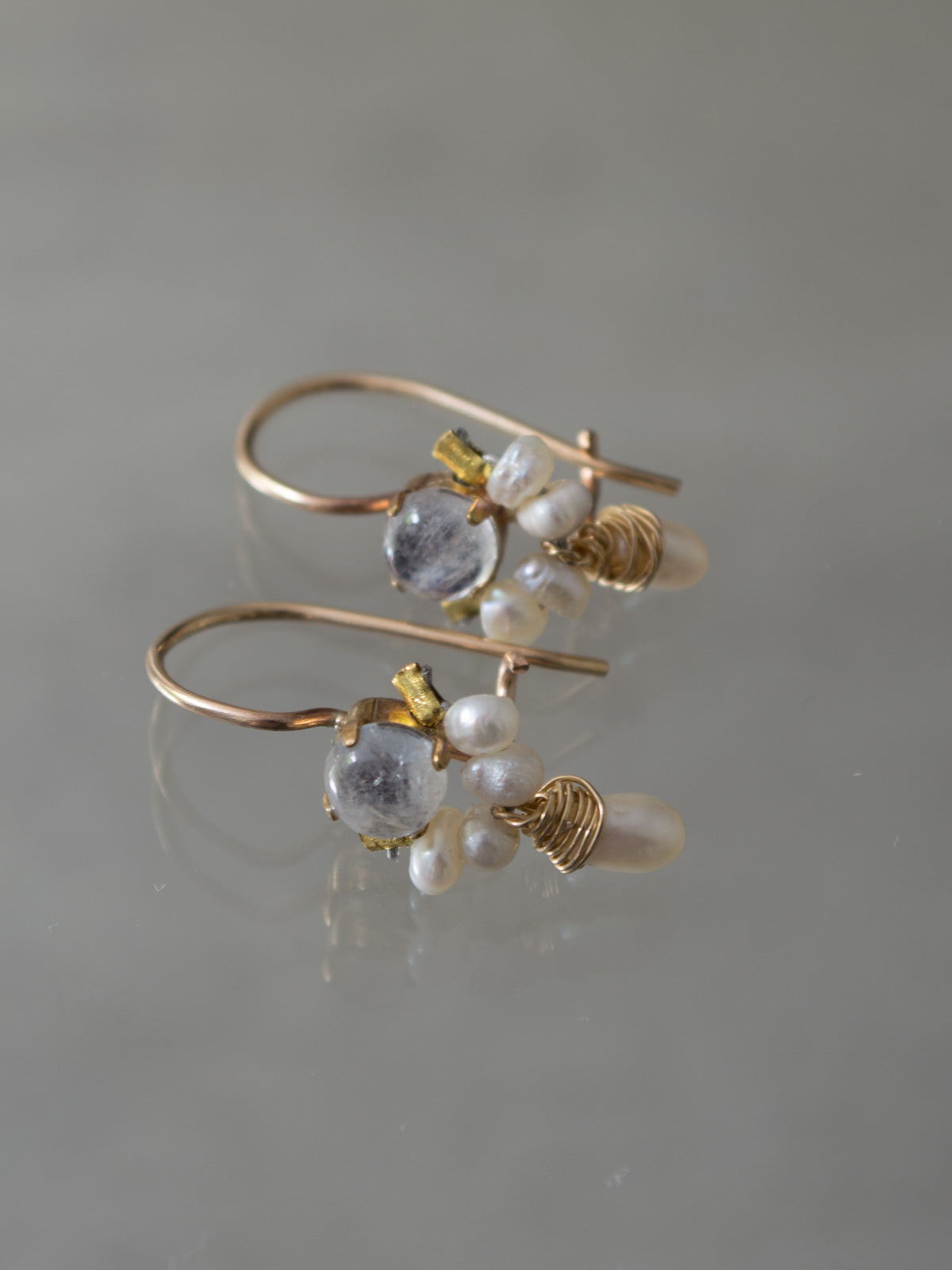 Dancer Moonstone Earrings