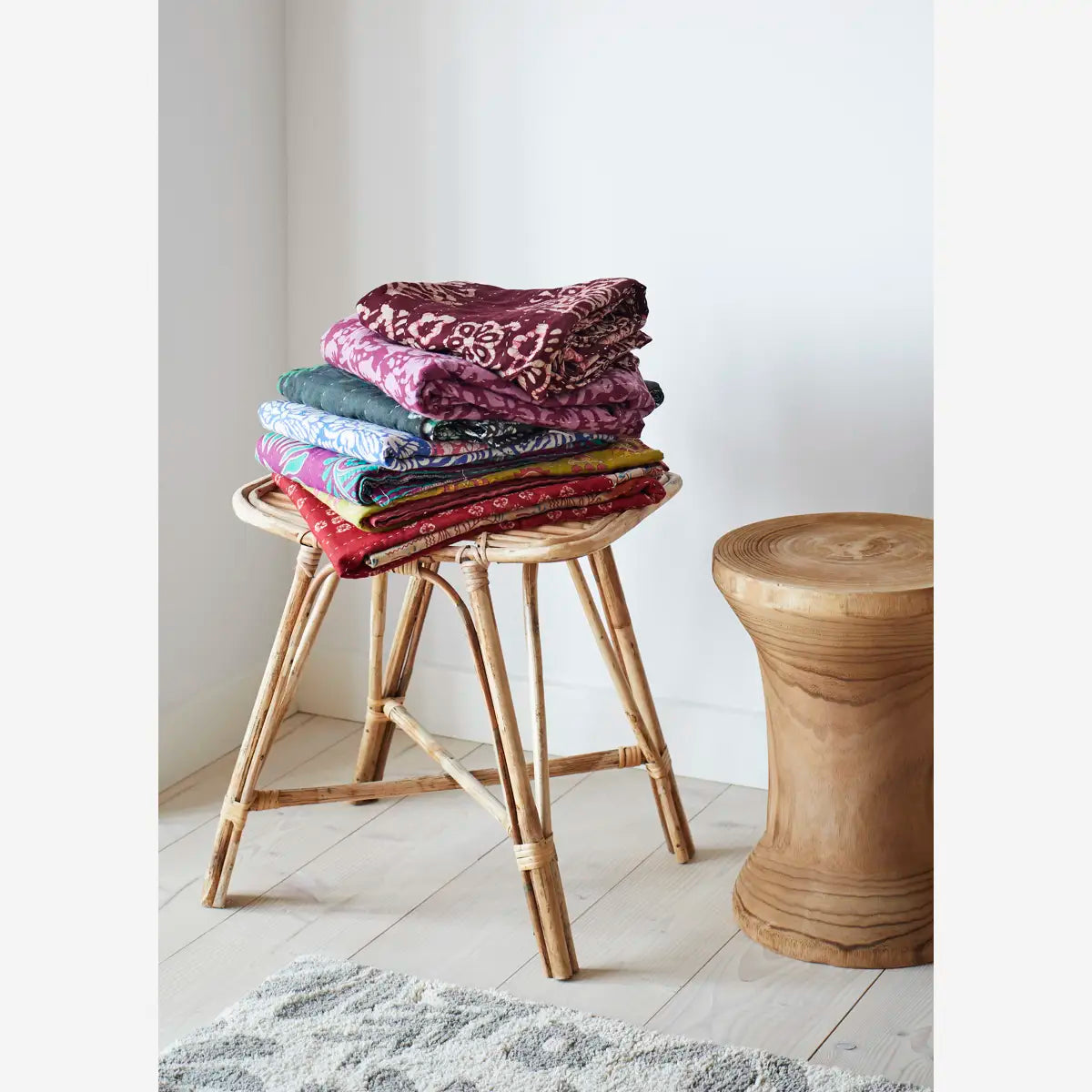Wooden stool