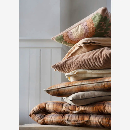 Madam Stoltz kussenhoes ruit