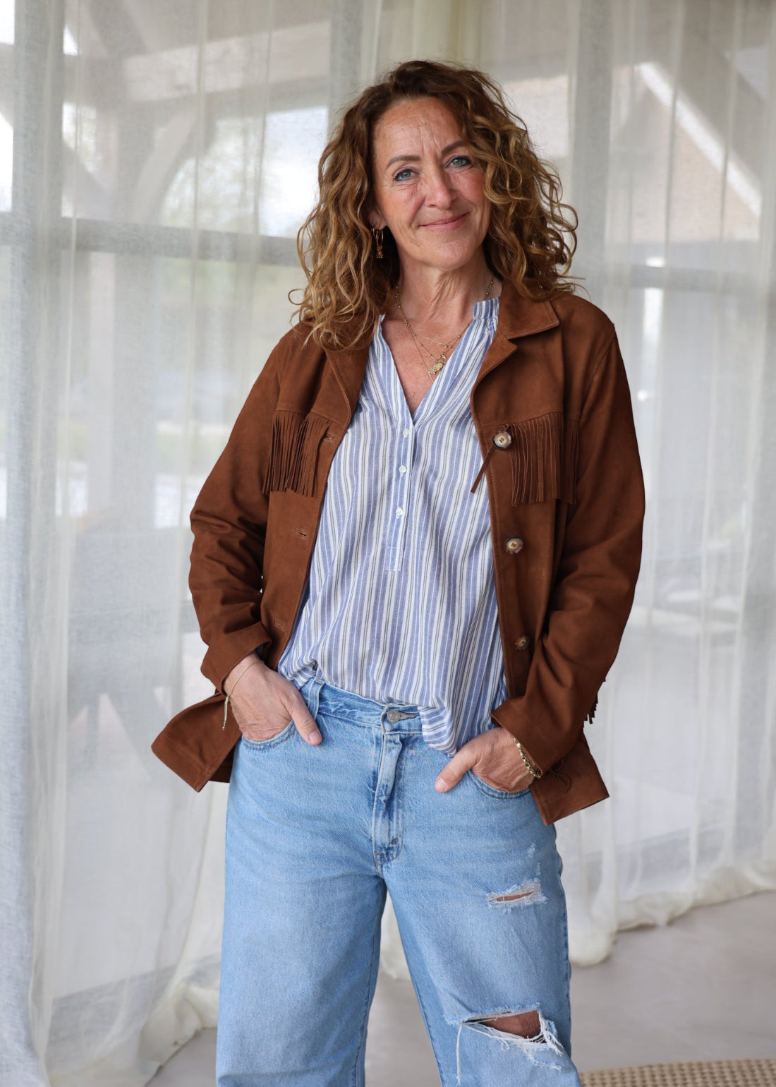 Blouse Cierra Blue