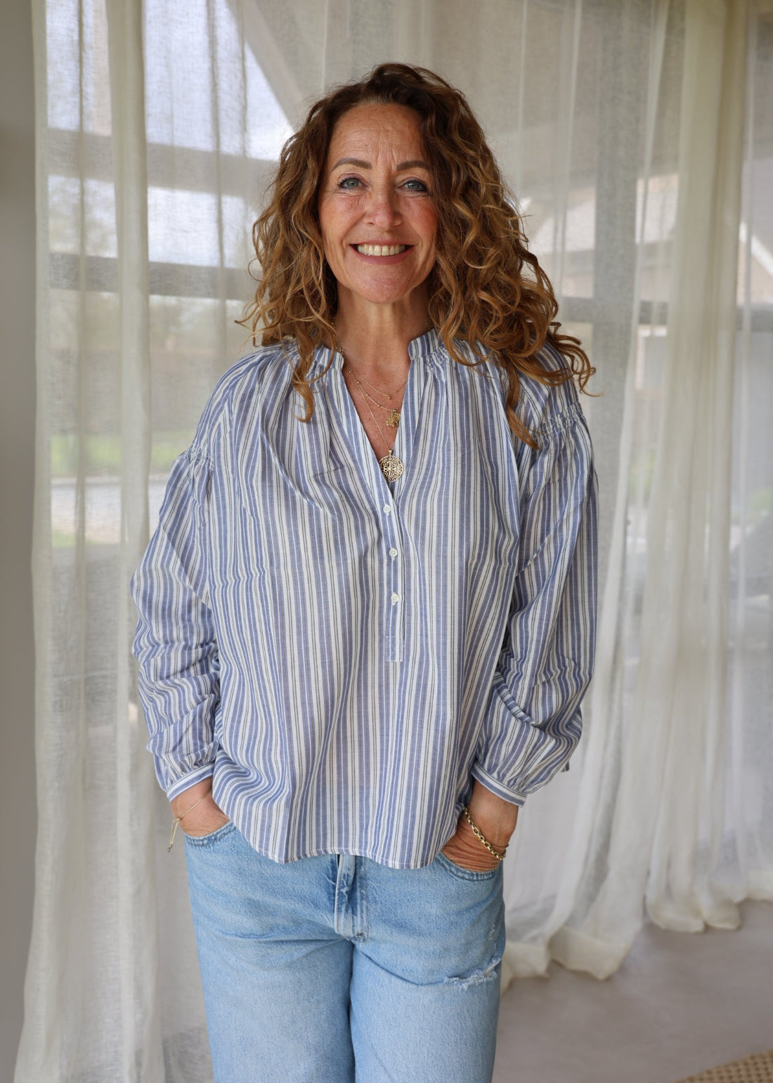 Blouse Cierra Blue