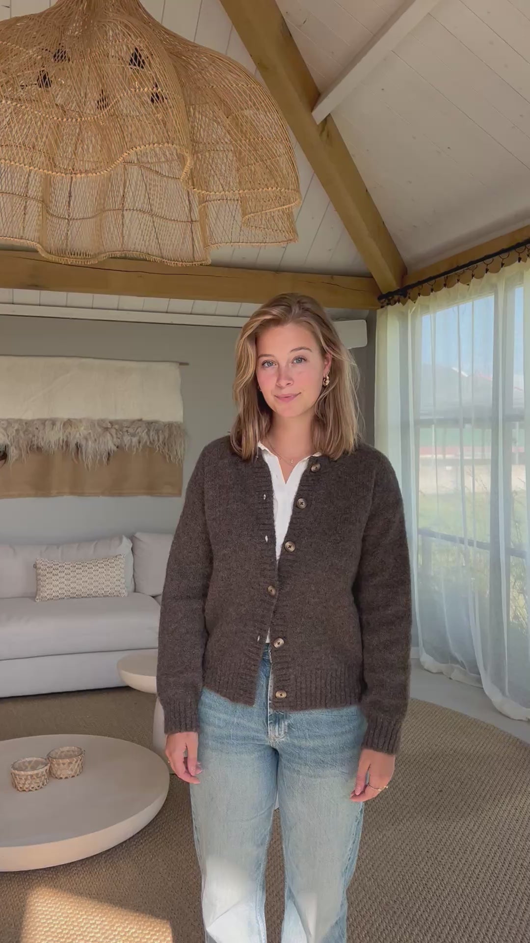 Hartford vest Meja Brown