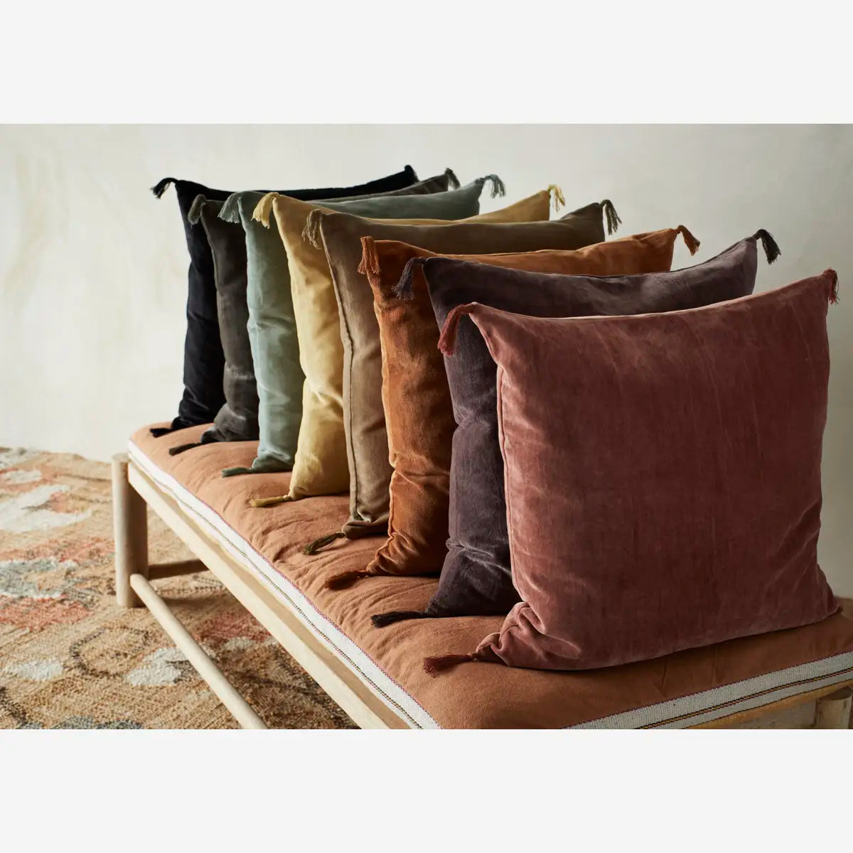 Handgeweven Jute Tapijt